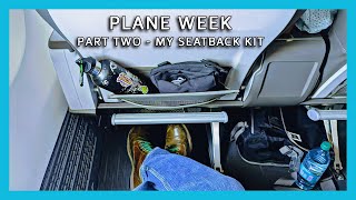 Plane Week Part 2  My Seatback Kit [upl. by Einnaoj]