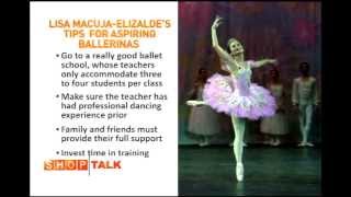 Lisa Macuja gives tips to aspiring ballerinas [upl. by Einaej]