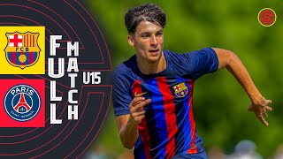 FULL MATCH Barcelona  Paris Saint Germain U15 KDB Cup 2023 [upl. by Darline]