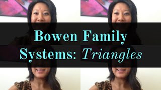 Bowen Family Systems  Relationship Triangles [upl. by Pippa]