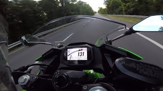 2024 Ninja 500 Top Speed Run [upl. by Eiclek]