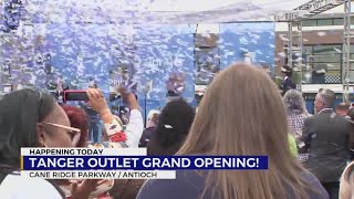 Tanger Outlets celebrates grand opening in Antioch [upl. by Elyac]