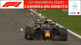 F1  GP Bahrein 2020  Carrera EN DIRECTO relatos y live timing [upl. by Sikorski]