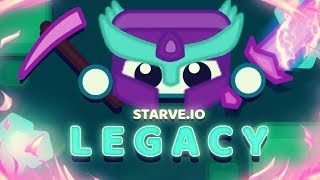 Starveio  New update legacy mode and fighting savages [upl. by Angil]