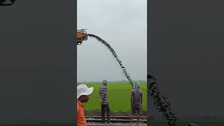 BCM MACHINE WORK ।। BALLAST CLEANING MACHINE।।indianrailways youtubeshorts railway [upl. by Cadmarr]