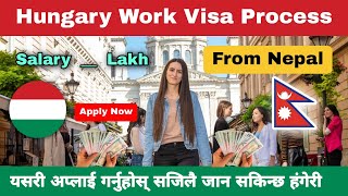 Hungary Work Visa Process From Nepal  How To Apply Hungry Work Visa [upl. by Iem]