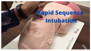 Rapid Sequence Intubation What amp how [upl. by Cassilda]