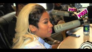 V103 Interviews Keyshia Cole on New Music amp Marraige on The Ryan Cameron Morning Show 32414 [upl. by Morehouse]