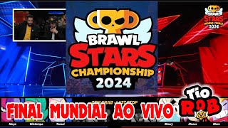 FINAL DO MUNDIAL AO VIVO  BRAWL STARS [upl. by Cut448]