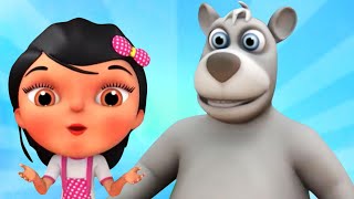 Kalu Madari Aaya कालू मदारी आया Hindi Cartoon Video and Rhyme for Kids [upl. by Desberg]