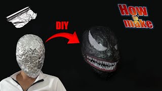 how to make venom maskvenom [upl. by Lekram]