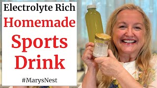 The Easy Way to Make Homemade Electrolyte Drinks and Sports Drinks [upl. by Farmer676]