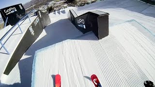 Jesper Tjäders GoPro View at the XGames Slopestyle [upl. by Braasch883]