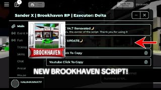 NEWBrookhaven Script Nov 2024👌🏻🔥PASTEBINRoblox HackGUI [upl. by Gard]