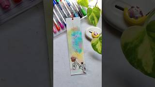 Easy Bookmark🔖🥰Day2Doms brush penytshorts shorts art bookmark trending domsbrushpen [upl. by Brenn]