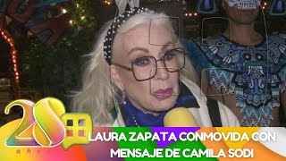 Laura Zapata se conmovió con mensaje de Camila Sodi  Programa 7 noviembre de 2024  Ventaneando [upl. by Sreip]