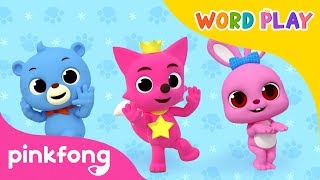 Animal Action  Word Play  Pinkfong Songs for Children [upl. by Inglis]