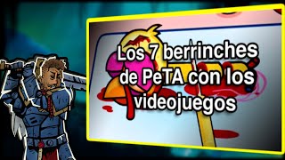 Reaccion Top 7 Berrinches de PeTA con Videojuegos [upl. by Nitsirc]