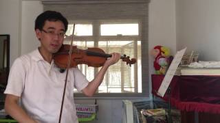 ABRSM Violin grade 8 Scales part 1 [upl. by Aliakim]