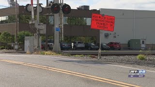 PennDOT Part of Pittsburgh Ave to shut down in City of Erie for railroad work [upl. by Lavina]