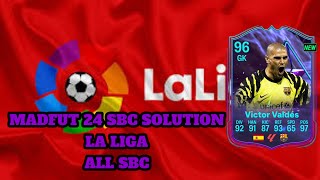 Madfut 24 La Liga All Sbc  Madfut 24 Sbc Solutions [upl. by Erving]