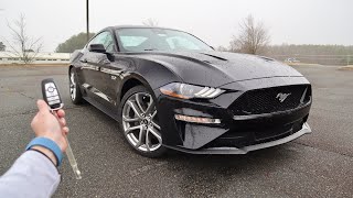 2022 Ford Mustang GT Premium Coupe Start Up Exhaust Walkaround POV Test Drive and Review [upl. by Ais]