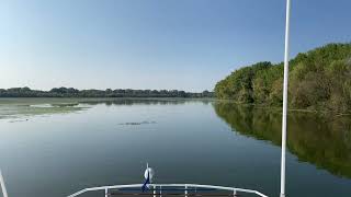 Giro in battello sui Laghi di Mantova e nella Vallazza timelapse [upl. by Lrae]