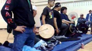 Hand Games North Tall Cree 3rd place winners [upl. by Aicnerolf]