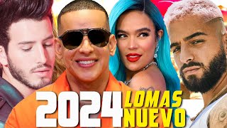 REGGAETON NUEVO 2024 MIX🔥LO MAS SONADAS 🔥 Maluna Luis Fonsi Karol G Shakira Bad Bunny Wisin [upl. by Naujyt]