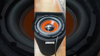 subwoofertest magnetz 8quot150w god andorange use hedphone sanu4you basssound jbl [upl. by Alister]