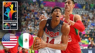 USA 🇺🇸 vs Mexico 🇲🇽  Classic Full Games  FIBA Basketball World Cup 2014 [upl. by Esli]