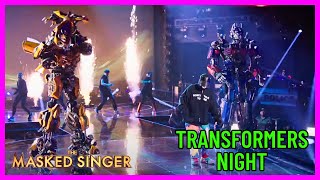 Masked Singer Transformers Night Preview [upl. by Arayc832]