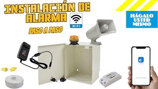 📢 Cómo INSTALAR ALARMA CASERA VECINAL con SONOFF ESTROBO y BOTÓN de PÁNICO PASO a PASO WIFI APP 🤓 [upl. by Bartolomeo]