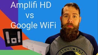 Headtohead router comparison  Google WiFi vs Amplifi HD [upl. by Ankney56]