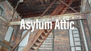 Unbelievable Abandoned Ridges Asylum Attic [upl. by Selene]