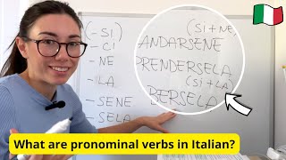 Che cosa sono i verbi pronominali in italiano What are pronominal verbs in Italian Subtitles [upl. by Suzette]