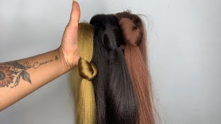 Brown Blends  Custom Color Braiding Hair Blend 50 [upl. by Nyral]