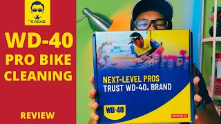 WD40 BIKE CLEANER DEGREASER CHAIN LUBE  Next Level Pro Road Bike Cycling Malaysia [upl. by Skantze]