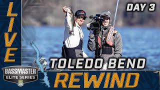 2024 Bassmaster Elite Series LIVE at Toledo Bend — Day 3 [upl. by Garwood]