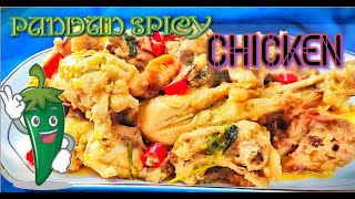 PANDAN SPICY CHICKEN GREEN CHILLI CHICKEN [upl. by Eveline]