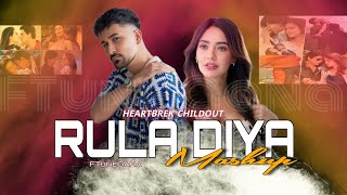 Rula Diya Mashup  Zack Knight Mashup 2024 Heartbreak Chillout song heartbreak [upl. by Pyne]