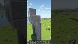 Minecraft Castle Wall Build shorts minecraft minecraftcastle [upl. by Schluter]