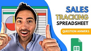 My Real Estate Sales Tracking Spreadsheet  Your Questions Answered [upl. by Gilus]