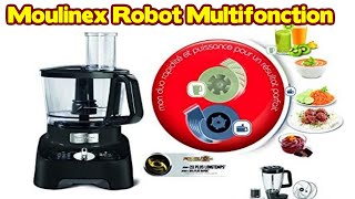 Robot Multifonction Moulinex Double Force 1000 W grande capacité 3 Litres [upl. by Aremahs]