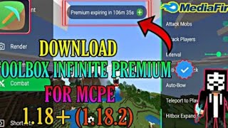 Toolbox Infinite Time For MCPE 1182  Toolbox IT 118203  MCPE GOD MOD [upl. by Agle]