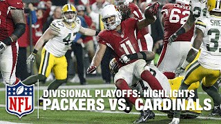 Packers vs Cardinals  Divisional Playoff Highlights  NFL [upl. by Driscoll]