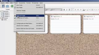 Scrivener  3 Scrivening Outliner e Organização  Tutorial em português [upl. by Bicknell970]