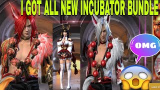 NEW INCUBATOR ROYALE THE SUNSCORCH PRIEST amp STARLIGHT PRIESTESS BUNDLE AT GARENA FREE FIRE ll ❤️❤️❤️ [upl. by Llenreb]