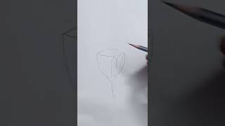 How to draw a flower steps 🪷  Flower drawing for beginners  flowers pencildrawing ArtsNlyf30 [upl. by Naujled]