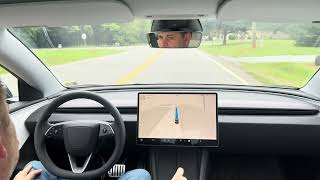 FSD Tesla Model 3 Performance Sorry for the noise [upl. by Eitirahc]